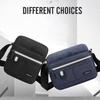 Solid Color Nylon Shoulder Bag Men Crossbody Bags Casual and Fashionable Retro Bag Business Crossbody Bags for Men Hand Bag