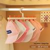 Handun Punch-Free Wardrobe Organizer Rod with Clips