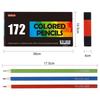 Shuttle Art 172 Colors Oil-Based Colored Pencils Set for Adult Coloring, Metallic, Drawing, Sketching