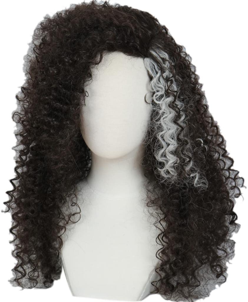 Linfairy Curly Cosplay Wig, Heat-Resistant, Costume Accessory, Festival Wig, 282