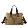 Płócienna retro torba crossbody, torebka do pracy, torba na ramię, torba do pracy, torebka o dużej pojemności