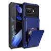 For Google Pixel 9a Case PC+TPU Dual Layer Back Phone Cover with Card Holder