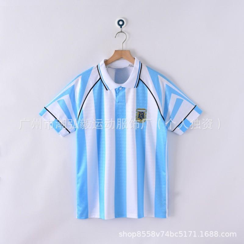 Retro Football Jersey Argentina Messi Brazil Ronaldo Portugal France England Vintage Soccer Shirt Men Women