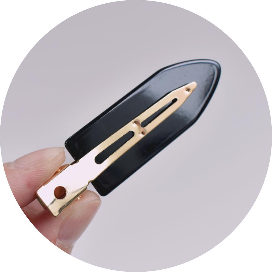 6PCS/SET Women's multi-colored acrylic non-bending hairpin Daily Makeup Face wash bangs broken hair Finish Traceless Hairpin Pro