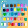 12/24/36Color Children's Ultra Light Clay Handmade DIY Modeling Toys Clay Kits Color Air-dry Super Light Clay with Carving Tools