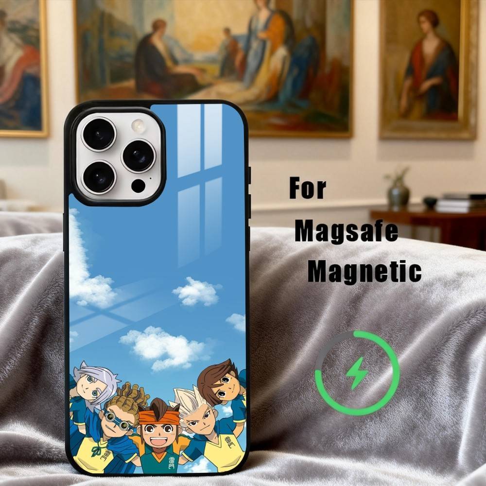 

I-Inazuma G-Game E-Eleven-N Phone Case For iPhone17,16,15,14,13,12,11 Plus,For Magnetic Wireless Charge Cover iPhone12PRO