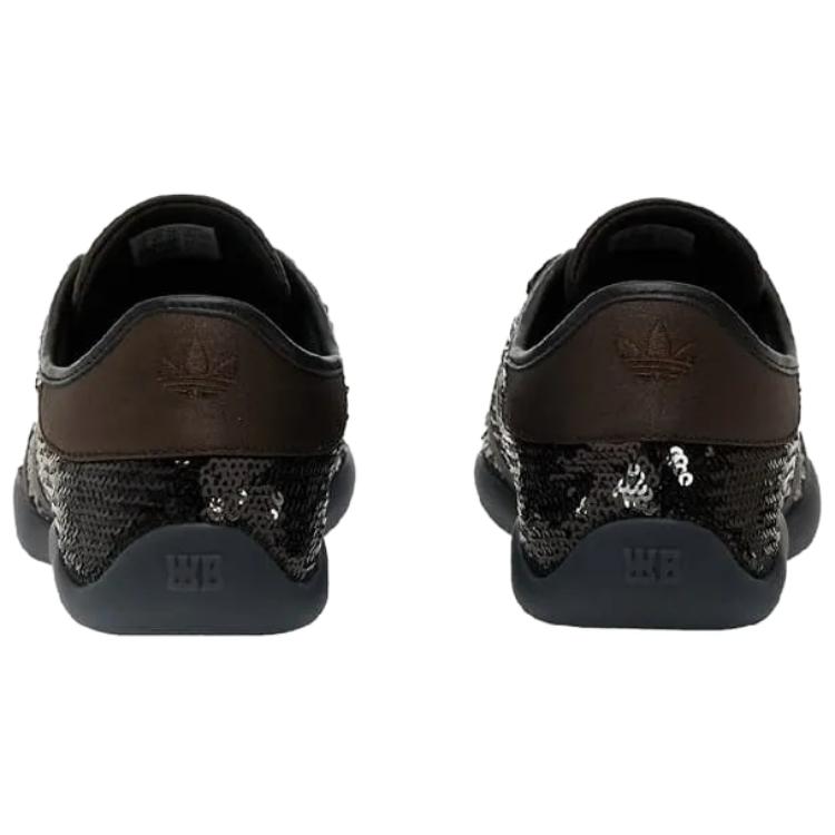 Wales Bonner X Adidas Karintha Brown Sequins Unisex Sneakers Black Core-Black Silver-Metallic JR0259