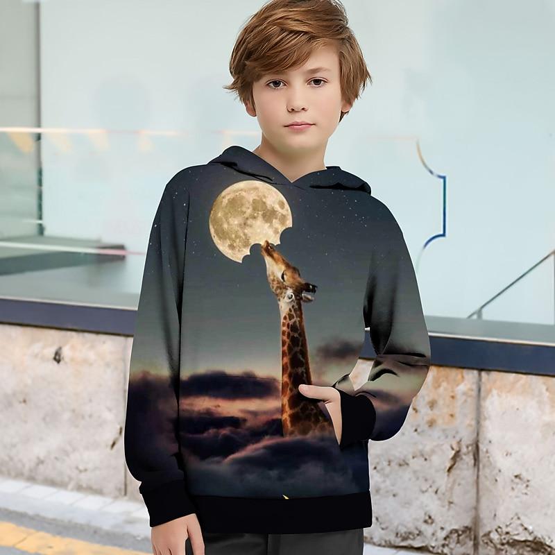 

Children s Fashionable Hooded Sweatshirt Casual Sportswear 160