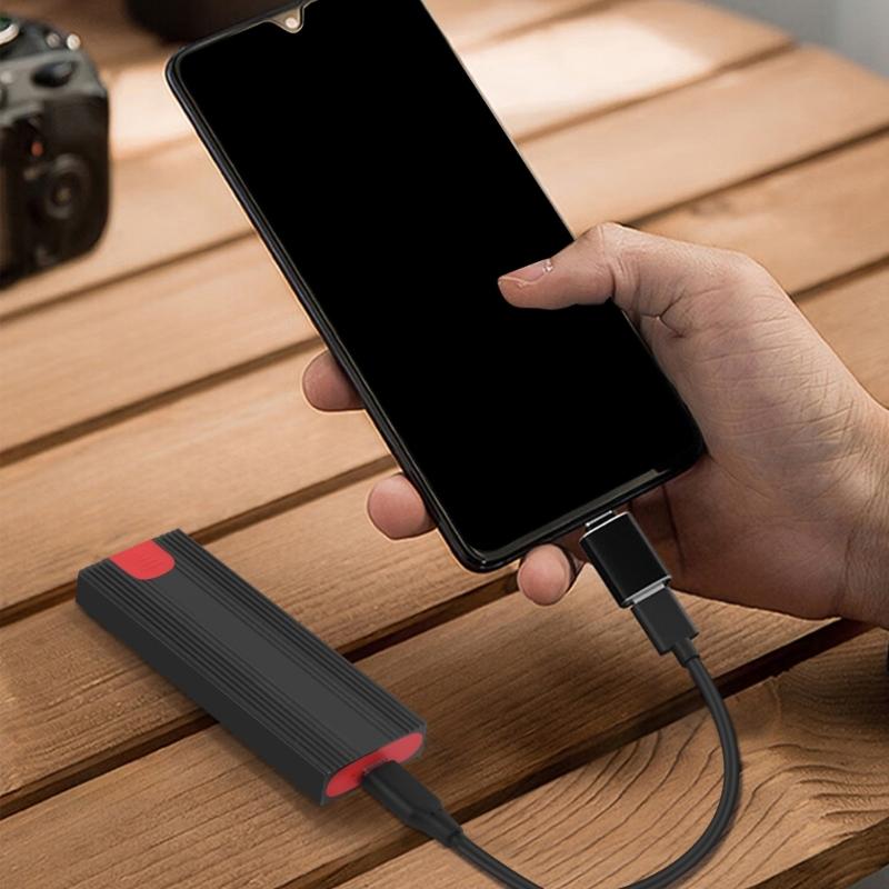 Aluminum M.2 NVMe External Enclosure USB C 2230 2242 2260 2280 Hard Drive Enclosure Case Internal For Hard Drive