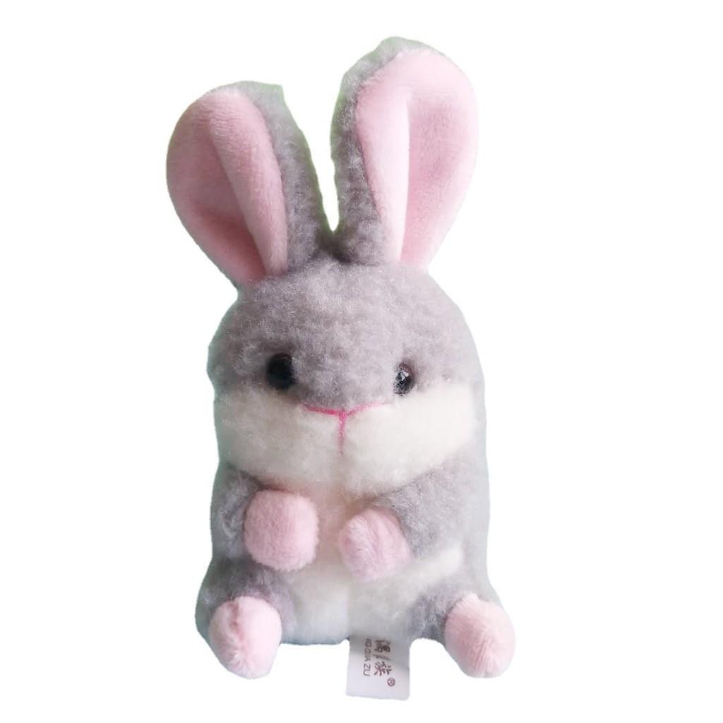 Delightful Plush Bunny Pendant Soft Rabbit Keychain For Bags And Accessories Car