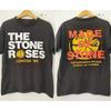 New The Stone Roses Band London '89 Gift for Fans Unisex Casual Loose Short Sleeves Print Clothing Shirt