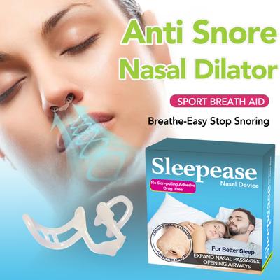 Dilatador Nasal Silicone Nasal Clipe para Nariz Anti Ronco Respiração Fácil Prevenção de Ronco Ajuda Respirar Dispositivos para Ronco Melhoram o Sono