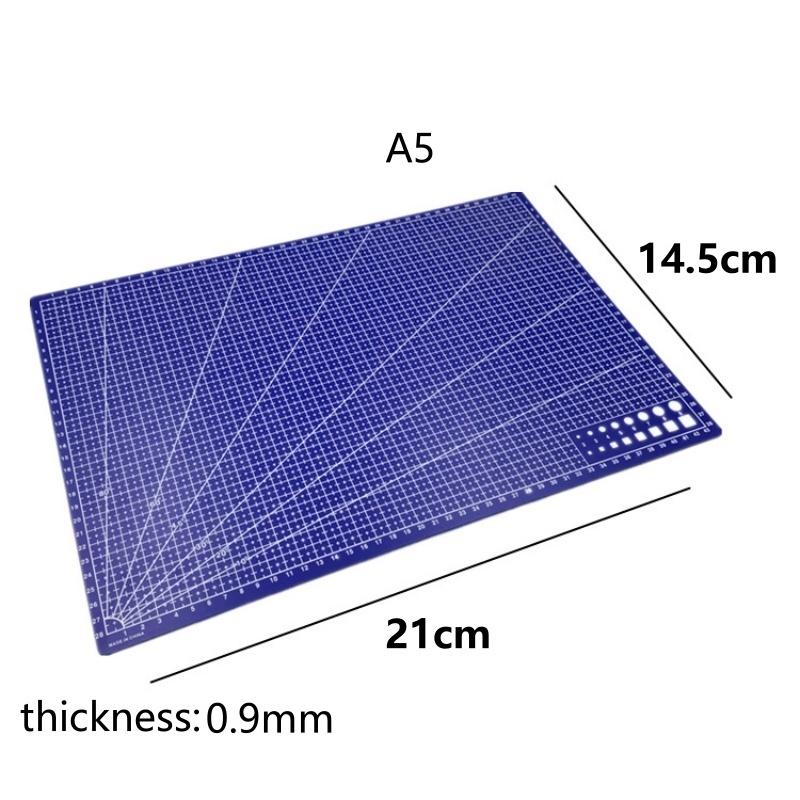 1pcs PVC Cutting Mat Cutting Board Workbench Patchwork Sewing Manual DIY Knife Engraving Leather Single Side Underlay