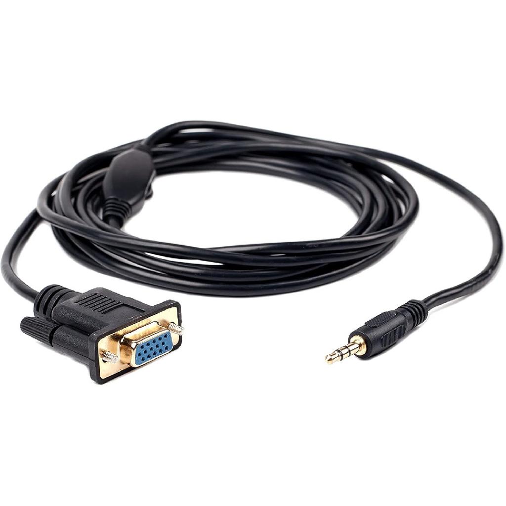 Replacement Control Pod Bypass Cable with Volume Control Compatible for Logitech Z 5500 with Pre 636 PID