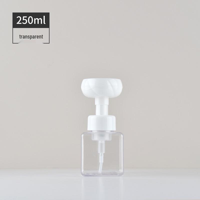 Square PETG Foaming Pump Bottle for Hand Sanitizer or Cosmetics (250ml, 450ml, 650ml)