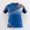 Mens quick drying T-shirt Women's badminton uniforms fitness running training clothes Breathable printed T-shirt Boys Sportswear