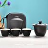 Simple Ceramic Portable Travel Tea Set, Outdoor Kung Fu Teapot, Portable Teaware, 2026 New Style Tea Set