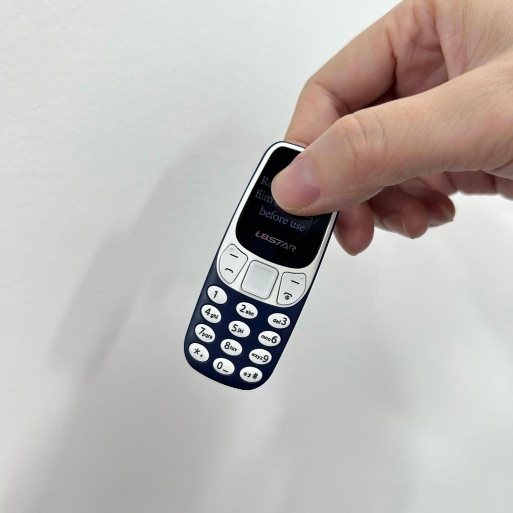BM10 Super Mini Phone Wireless Dialer 0.66inch Screen Dual SIM Card 350mAh Battery SMS Small Cheap Mobile Phone