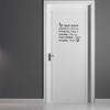 Toilet Rules Toilet Stickers Bathroom Bathroom Removable Home Decor Wall Stickers Home Decor Letter Stickers