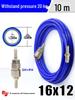 High-Pressure Explosion-Proof PU Air Hose: 8/10/12/16mm Sizes for Air Compressor, Duster, and Pump Applications.