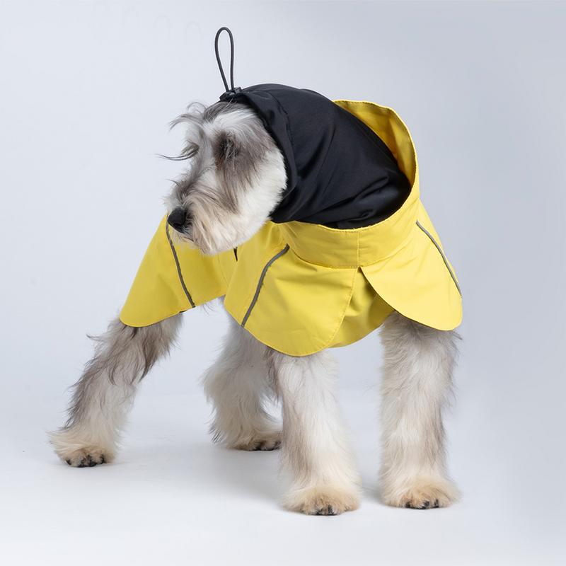 Rain Coat For Dogs Dog Rain Jacket For Small Medium Doggy Lightweight Reflective Pet Poncho Adjustable Jacket Clothes For Puppy
