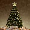 15cm Christmas Glowing Tree Topper Five-pointed Star Transparent LED Shining Lamp Xmas Colorful TopStar Ornaments Navidad Decora