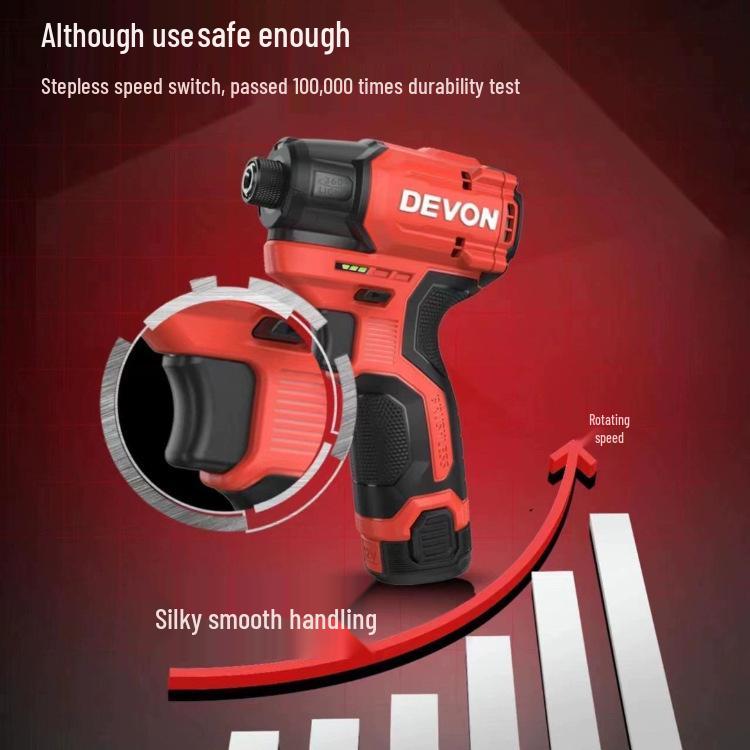 High Torque Rechargeable Brushless Impact Driver 5767-Li-12