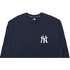 New Era MLB Collection NY Embroidered Logo Crew Neck Fleece Lined Pullover Loose Fit American Sweatshirt Unisex 13338651