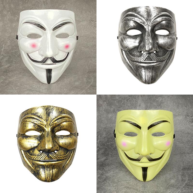 Vendetta Hacker Mask Anonymous Christmas Party Gift For Adult Kids Film Theme
