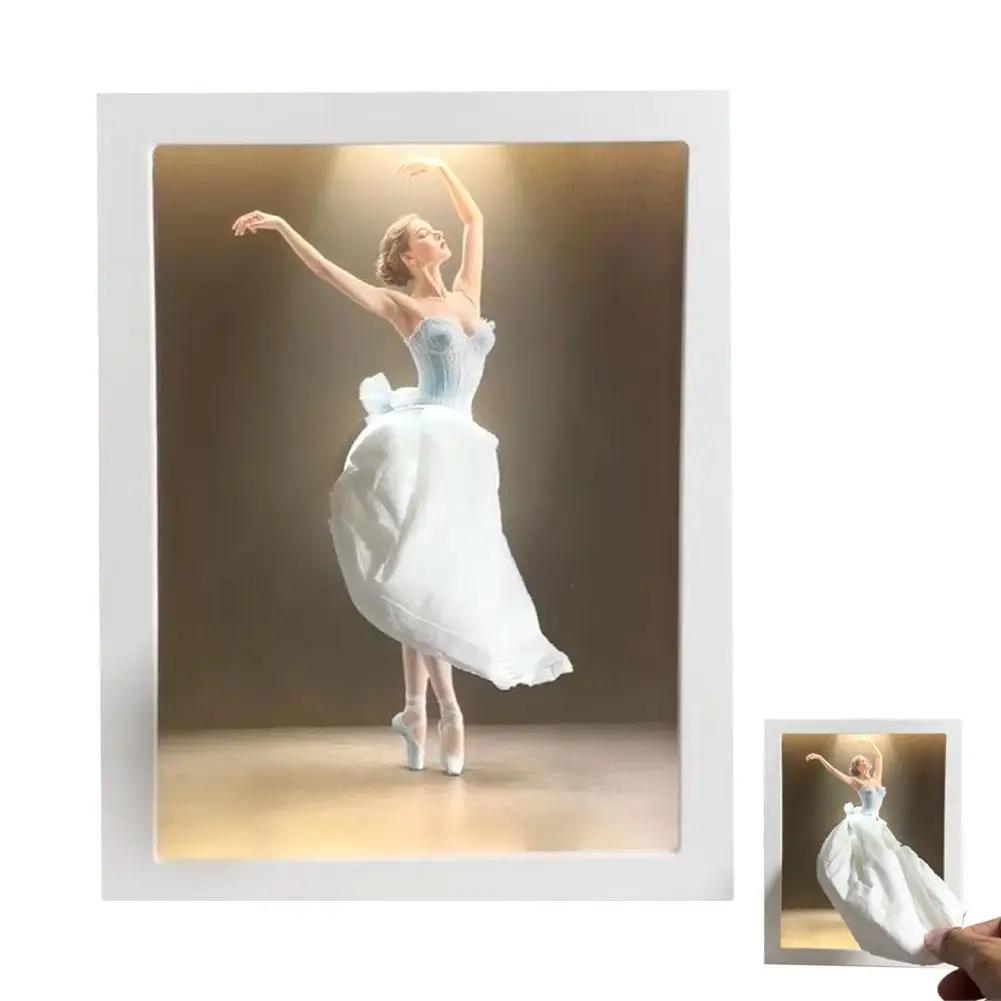 

Ballet Girl Tissue Box With Touch Light Funny Desktop Gifts Tissue Shop Storage Table Decor Box Organizer Home Coffee U0L0