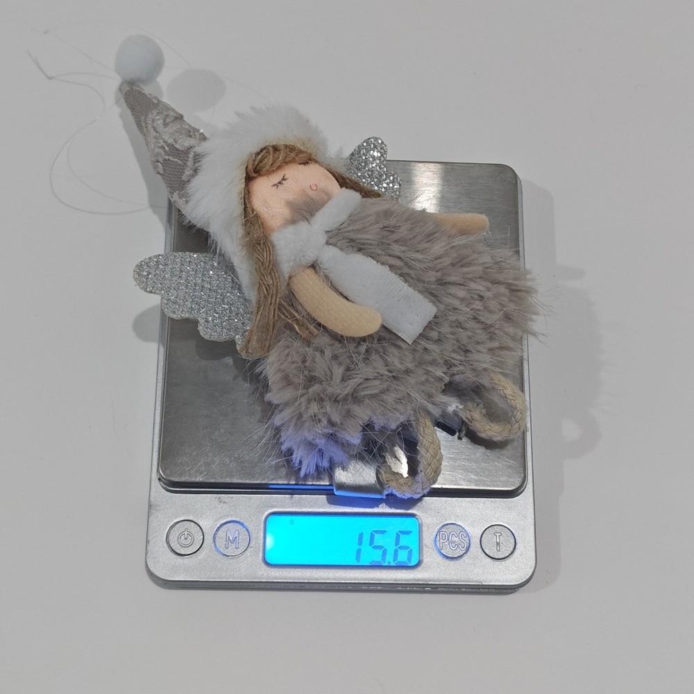 Pink Color Christmas Decoration European Style Figurine Design Angel Pendant Pendant Style Ornament Shape Girl Pendant