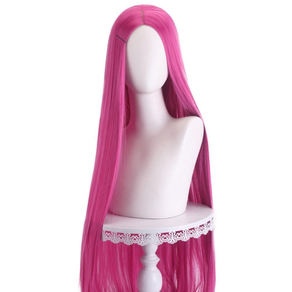 100cm Long Straight Cosplay Wig Centre Parting Straight Hairpiece Anime Cosplay Wigs Unisex