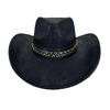 New Western Cowboy Hat European And American Jazz Hat Spring And Summer Men'S And Women'S Versatile Felt Hat Retro Accessories Popular Top Hat
