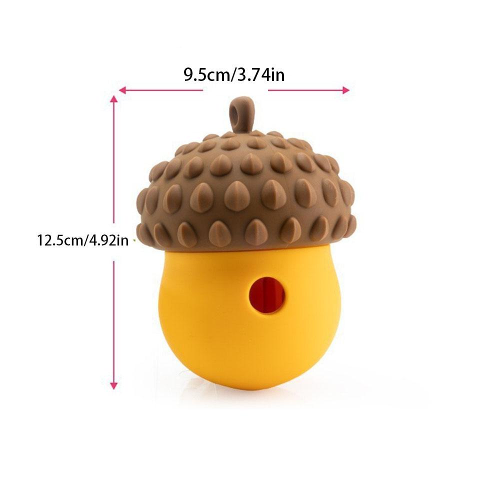 Pet Slow Feeder Toy: Chew Resistant Molar Puzzle for Dogs Cats, Interactive Treat Dispenser To Slow Eating & Boost IQ