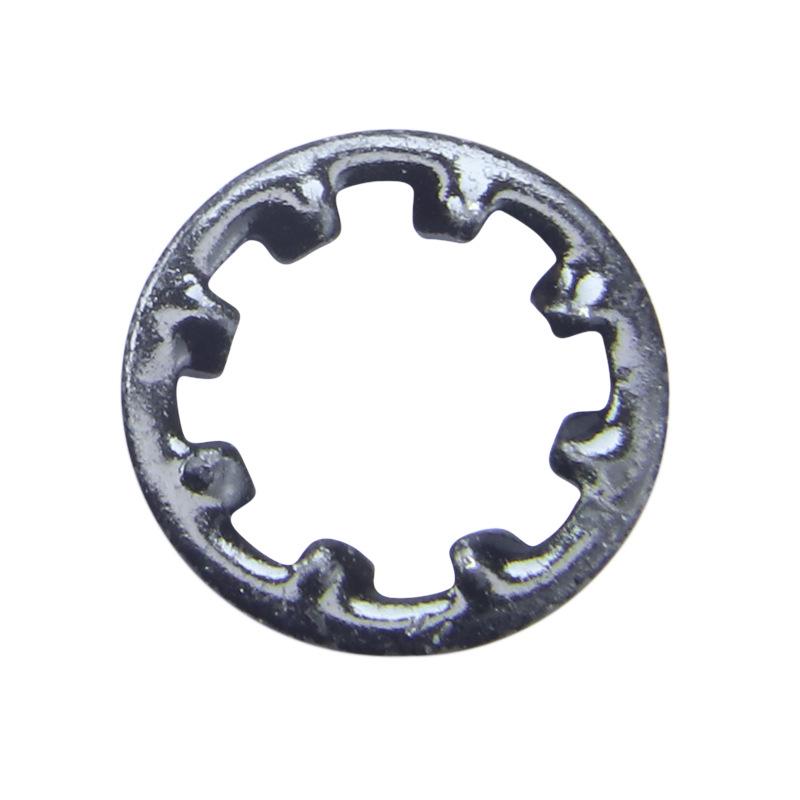 304 Stainless Steel Black Serrated Lock Washer M3/M4