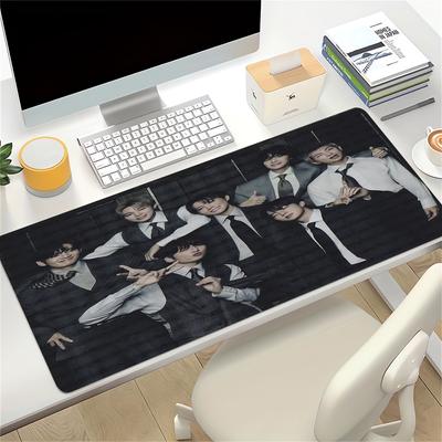Group Portrait Formal Attire Large Gaming Mouse Pad Nonslip Rubber Base Waterproof Desk Mat For Office Pc Laptop