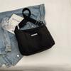 Simple Space Cotton Solid Color Large Capacity Soft Bag Women'S Down Fashion Light Niche Commuter Shoulder Bag Messenger Bag