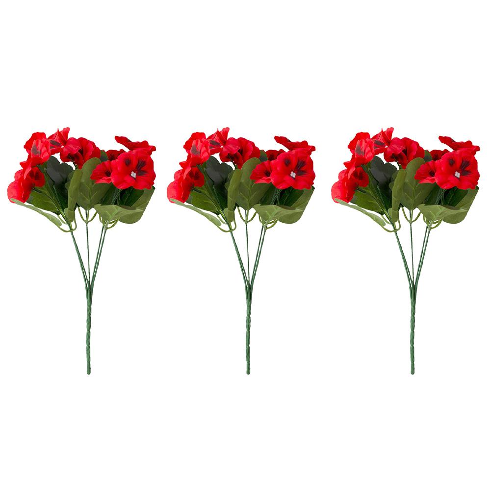 Artificial Pansies Indoor Outdoor Decor UV-Resistant Flowers Versatile Use