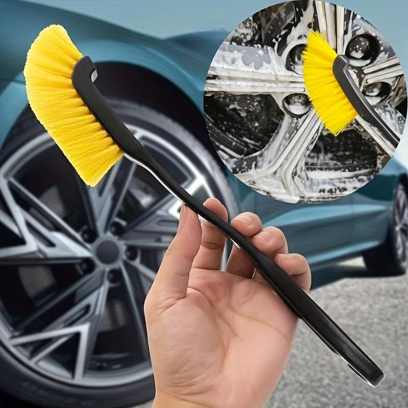 Multi-Use Car Wheel Brush Essential Washing Tool for Cleaning and Detailing Car Wash Brushes