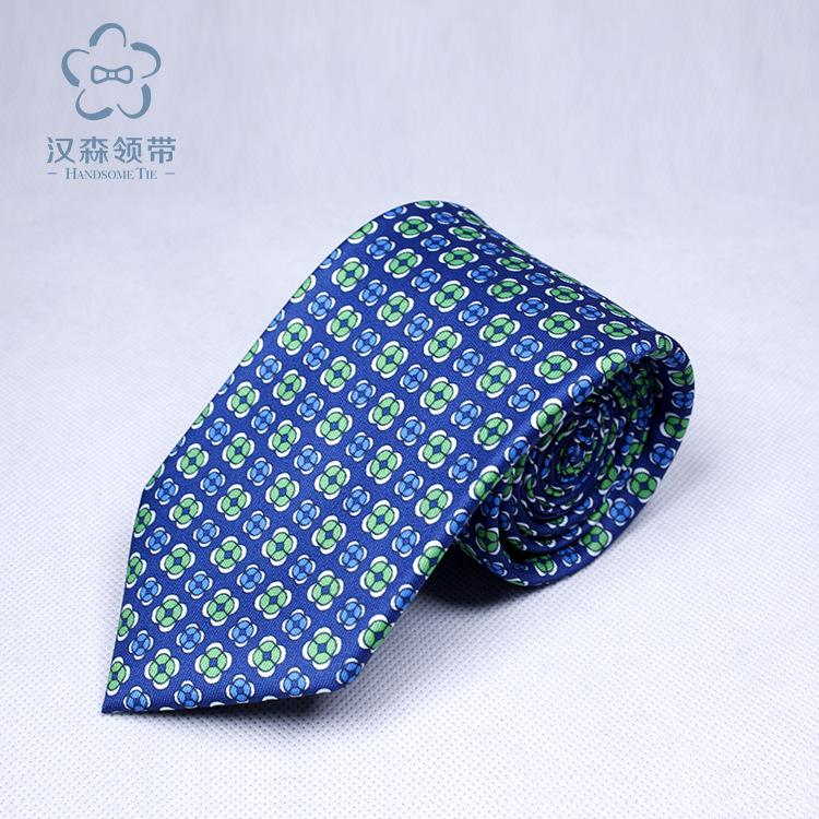 Rauten Digitaldruck Arbeitsplatz Polyester Krawatte High-End Herren Business-Krawatte