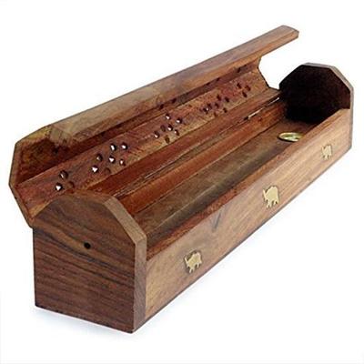 Estuche de Madera de 30,5 Cm para Varillas de Incienso