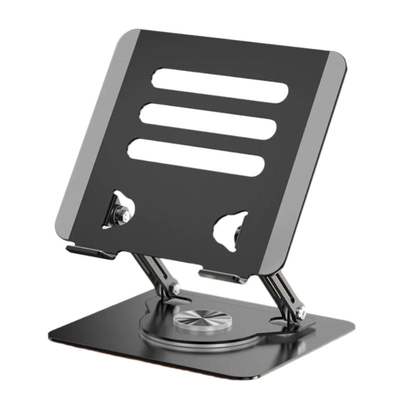 Ergonomic Height Adjustable Stand for Laptops Tablets Holder 360 Rotation Quick Assembly Comfortable Viewing