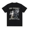 Versteck deine Frau, der Alpha ist hier Lustige Werwolf Meme T-Shirts Kurzarm Herren Damen Mode Hip Hop Lässig 100% Baumwolle T-Shirts