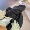 Summer Slimming Checked Loose-Fit Wide-Leg Casual Trousers for Women – Elasticated Waist with Drawstring Straight-Leg Trousers for Strolling