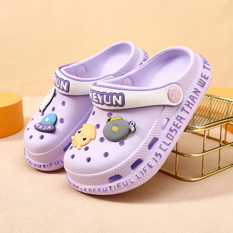 Stylish Eva Lightweight Kids Summer Slipon Sandals With Antislip Soft Sole For Boys