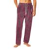 Men's Drawstring Pocket Flannel  Pants Homewear Sleep Pants