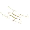 Sturdy Wall Display Invisible Dish Hanger Adjustable Plate Holder Set of 1/5