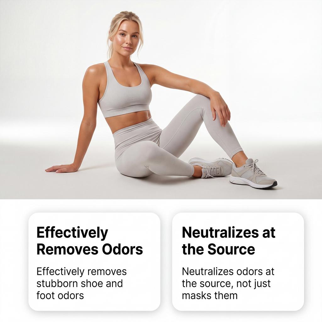 Shoe deodorizing spray Odor and stench remover, gentle and easy to carry, daily deodorant spray
