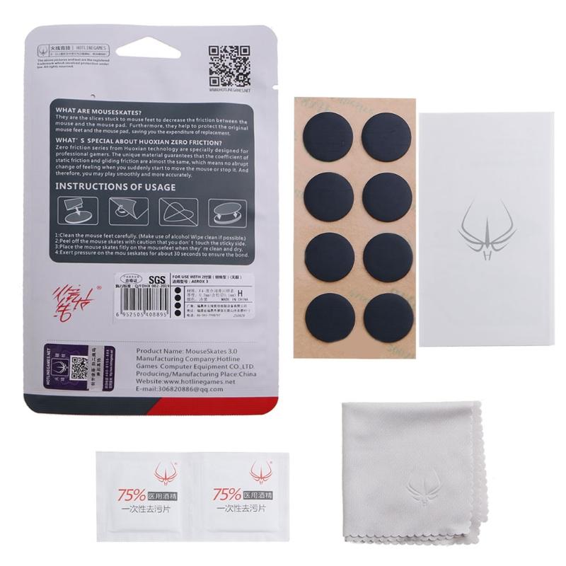 Buy 2 Sets/Pack Original Hotline Games Competition Level Mouse Feet