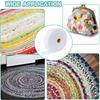 Nuovo Rotolo di Imbottitura in Misto Poliestere da 45 Yds Bianco 2 1/4 Pollici Tappeti Jelly Roll Jellyroll